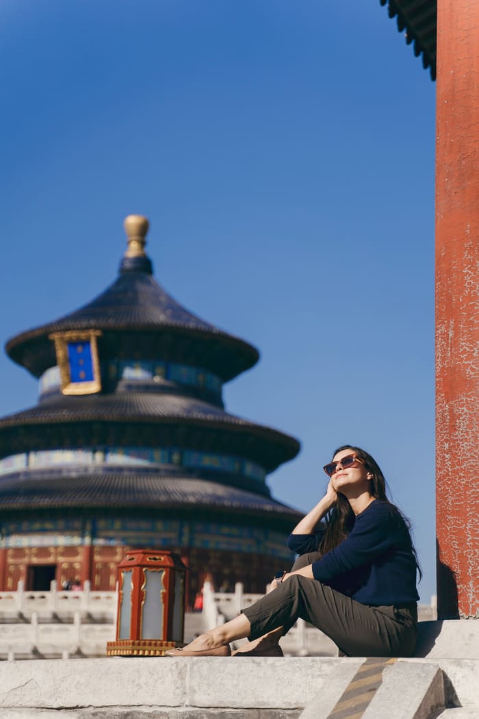 turista en Beijing